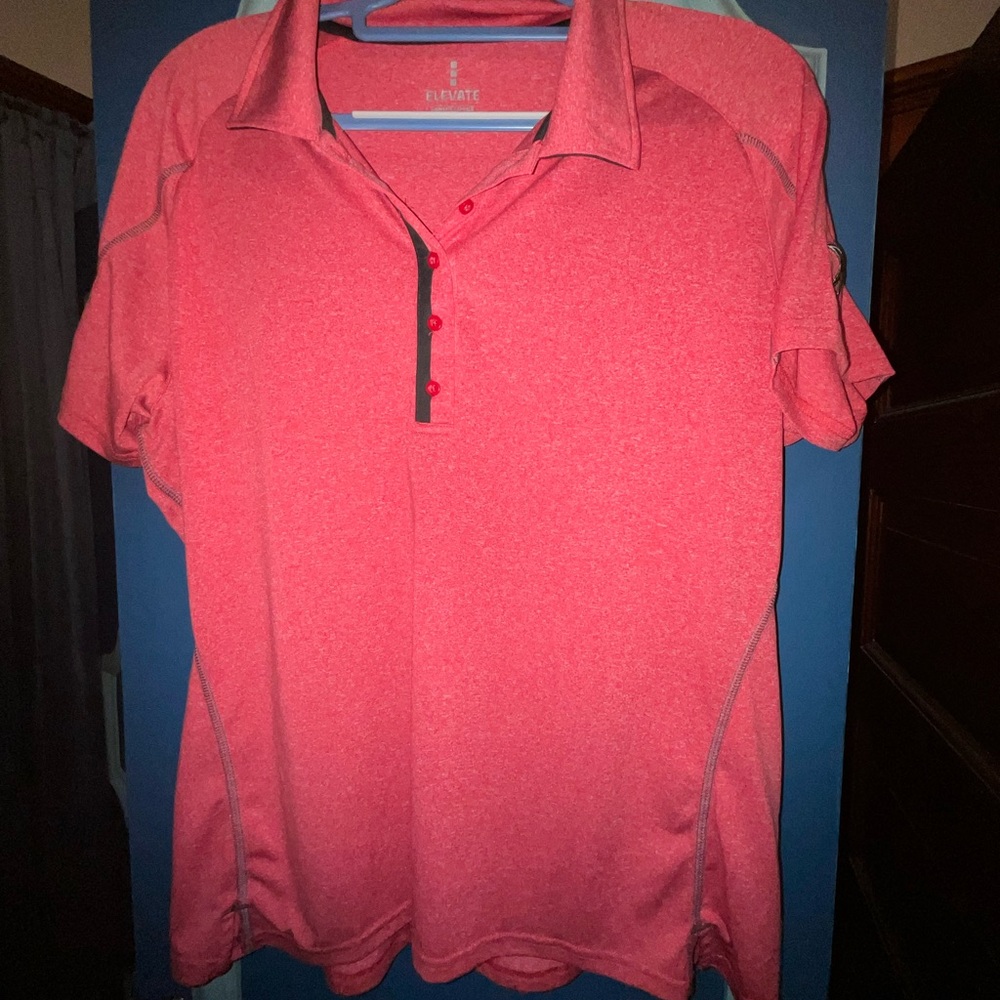 Rockstar Red polo Women’s XXL